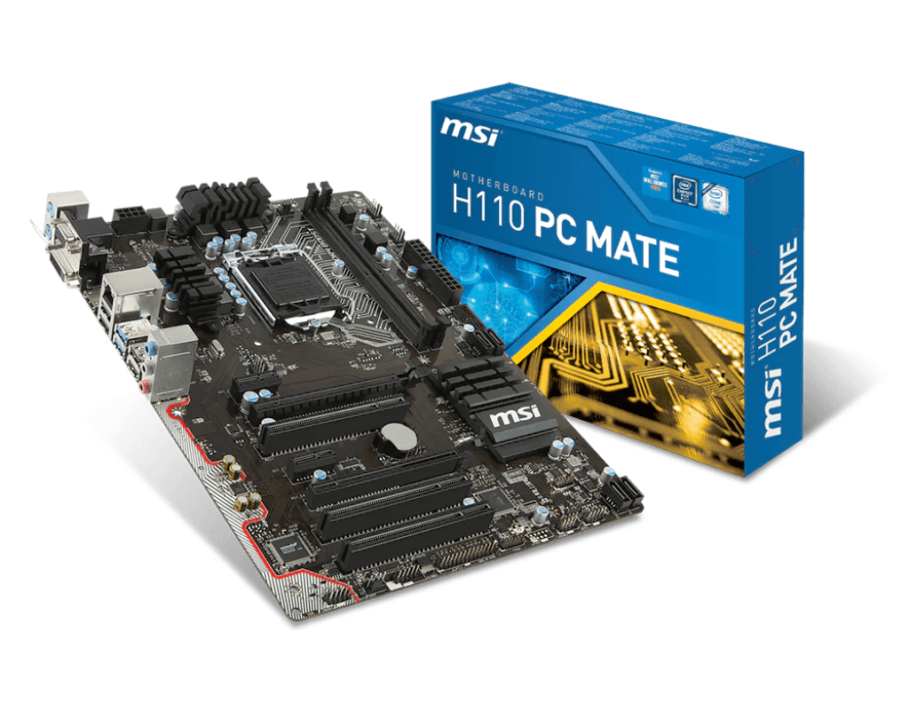 MSI Motherboard H110 PC MATE Help Tech Co. Ltd
